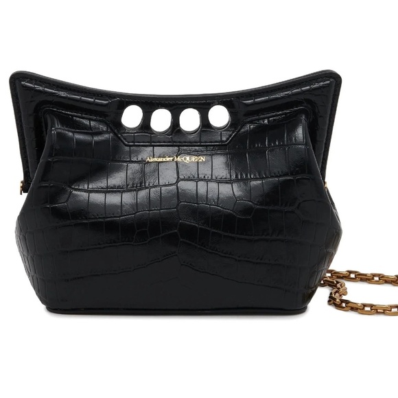 NWT Alexander McQueen Peak Mini Shoulder Bag - Picture 1 of 4